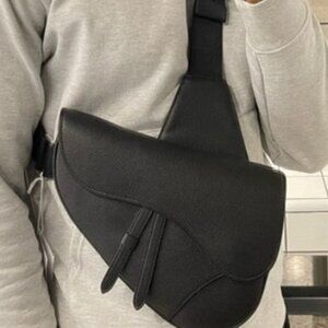 Authentic Dior Saddle Crossbody Bag
